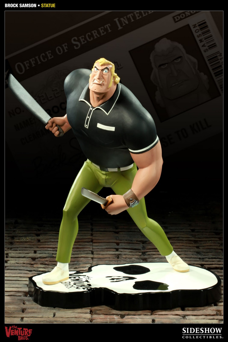 Illustration for article titled Win some great Venture Bros. swag, including a Brock statue